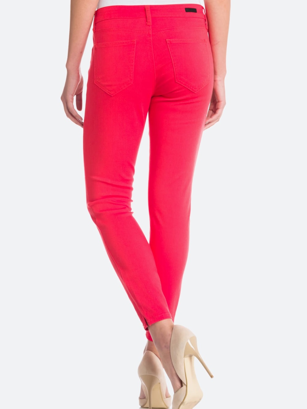 Kut from the Kloth Red Ankle Skinny Jeans